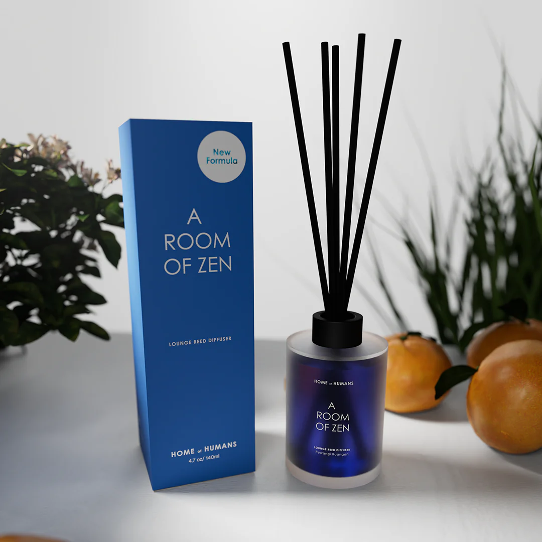 HOME of HUMANS A Room of Zen Lounge Reed Diffuser 140 ml - Image 4